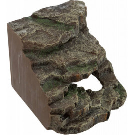 Trixie Corner Rock with Cave and Platform - bújó (poliészter) terráriumba (19x16x18cm)