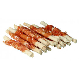Trixie Denta Fun Chicken Chewing Rolls - jutalomfalat (csirkés rágórúd) kutyák részére (12cm/30db)